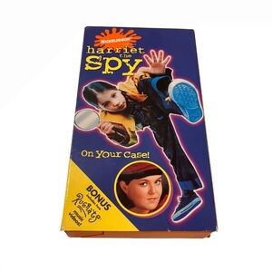 Harriet The Spy VHS 1996 Slip Sleeve Box Nickelodeon Michelle Trachtenberg Rare